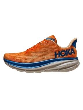 HOKA ONE ONE Clifton 9 'Low Vibrant Orange Impala' Running Shoes Size 8.5D
